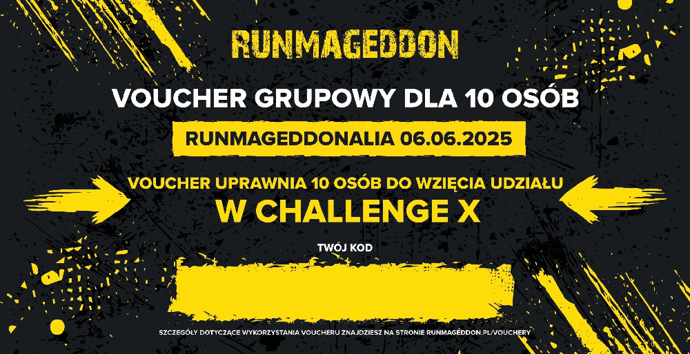 VOUCHER 10 OSOBOWY CHALLENGE
